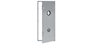 Single and double leaf hinged doors for plant rooms, storage rooms, air handling units, filter chambers, or enclosures for machinery or electrical equipment